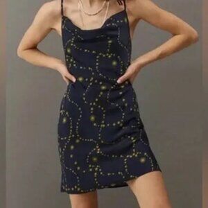 Urban Outfitters Mallory Celestial Slip Dress